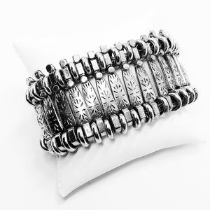 Silver Bracelet;New;chain extender; lobster clasp